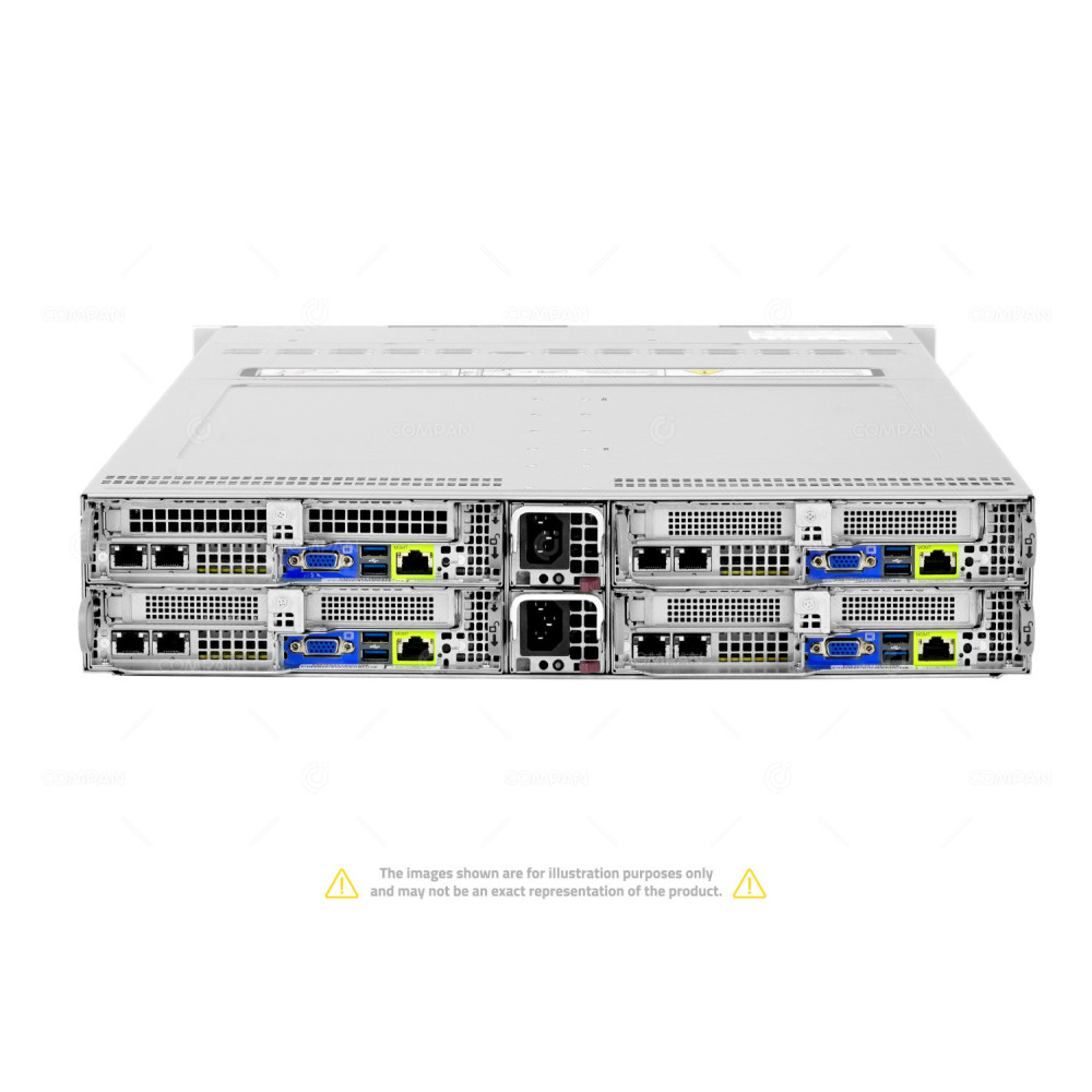 Supermicro AS-2124BT-HTR 4x H12DST-B 8x EPYC 7402 512 GB RAM Rails